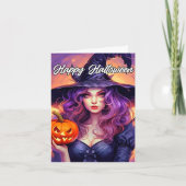 Carte Bonne Halloween (Devant)