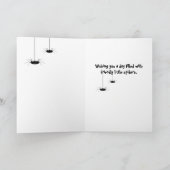 Carte Bonne Halloween Frankenstein Spider Card (Intérieur)