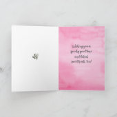 Carte Bonne Halloween Grand-fille Ghost Pinkoween (Intérieur)