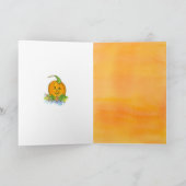 Carte Bonne Halloween Grand-fils maman Citrouilles (Intérieur)