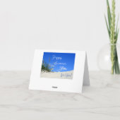 Carte Bonne heure d'été pour vous ! (Dos)