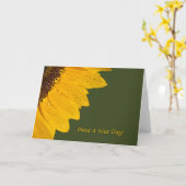 Carte Bonne journée ! (Fleur jaune)