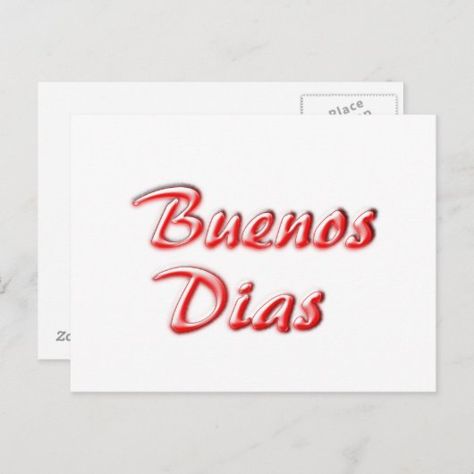 Carte Bonne Journee (Devant / Derrière)