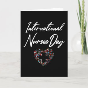 Carte Bonne Journée internationale des infirmières et in