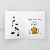 Carte Bonne Journée nationale de la radio, 20 août (Intérieur)