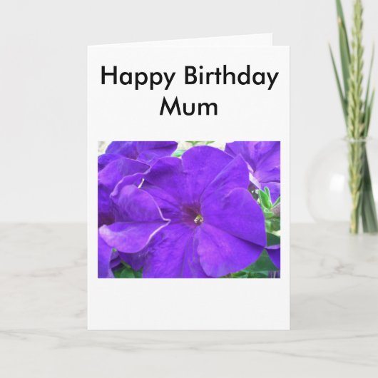 Carte Bonne maman BIrthday (Devant)