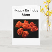Carte Bonne maman BIrthday (Fleur jaune)