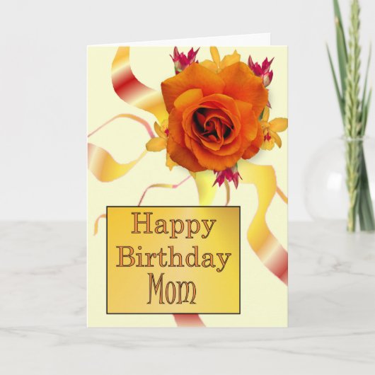 Carte Bonne maman d'anniversaire (Devant)