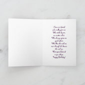 Carte Bonne maman d'anniversaire (Intérieur)