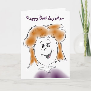 Carte Bonne maman d'anniversaire
