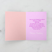 Carte Bonne maman d'anniversaire (Intérieur)