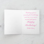 Carte Bonne maman d'anniversaire (Intérieur)