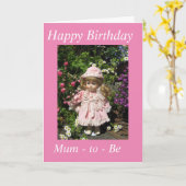 Carte Bonne maman d'anniversaire - à - Be card (Fleur jaune)