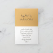 Carte Bonne Meowder's Day Fou Chat Lady Fête des Mères (Intérieur)