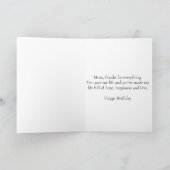 Carte Bonne mère d'anniversaire (Intérieur)