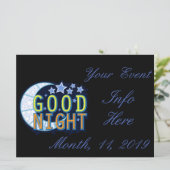 Carte Bonne nuit Croissant Lune Thunder_Cove (Debout devant)