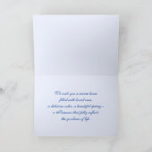 Carte Bonne Pâque. Shalom à Pesach (Intérieur)