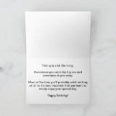 Carte Bonne pêche d'anniversaire (Intérieur)
