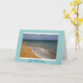 Carte Bonne plage de Soon (Fleur jaune)