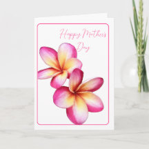 Bonne Plumeria de la Fête des Mères