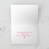 Carte Bonne princesse d'anniversaire (Intérieur)