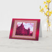 Carte Bonne princesse d'anniversaire (Fleur jaune)