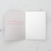 Carte Bonne princesse d'anniversaire (Intérieur)