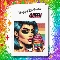 Bonne reine d'anniversaire | Femme LGBTQIA Trans