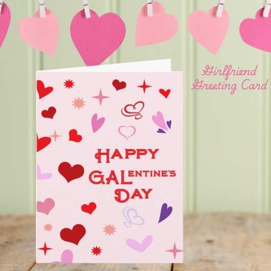 Carte Bonne Saint-Galentin Amitié Saint-Valentin