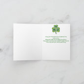 Carte Bonne Saint Patrick ! (Intérieur)