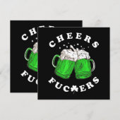 Carte Bonne Saint-Patrick Bière Drôle (Devant / Derrière)