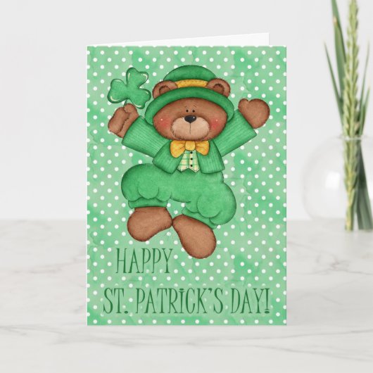 Carte Bonne Saint Patrick's Day (Devant)