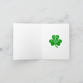 Carte Bonne Saint Patrick's Day (Intérieur)