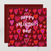 Carte Bonne Saint Valentin ! (Devant / Derrière)