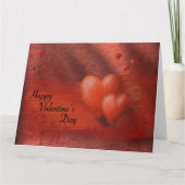 Carte Bonne Saint Valentin (Devant)