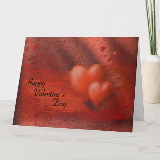 Carte Bonne Saint Valentin (Devant)