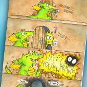 Carte Bonne salutation domestique