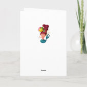 Carte Bonne sirène d'anniversaire (Dos)