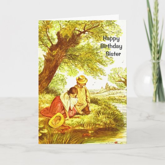 Carte Bonne soeur d'anniversaire (Devant)
