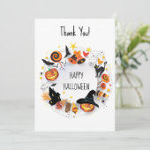 Carte Bonne soirée d'Halloween (Debout devant)