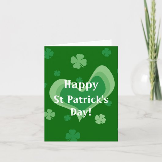 Carte Bonne St Patrick's Day Greeting Cards (Devant)