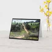 Carte bonne voie (Fleur jaune)