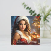 CARTE BONNES FÊTES (Debout devant)