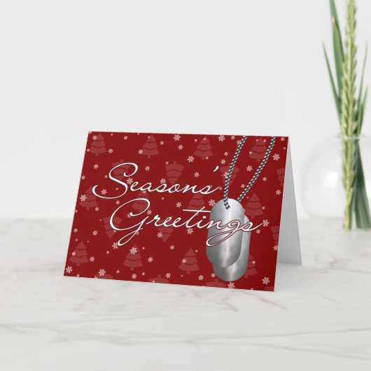 Carte Bonnes Fêtes (Devant)