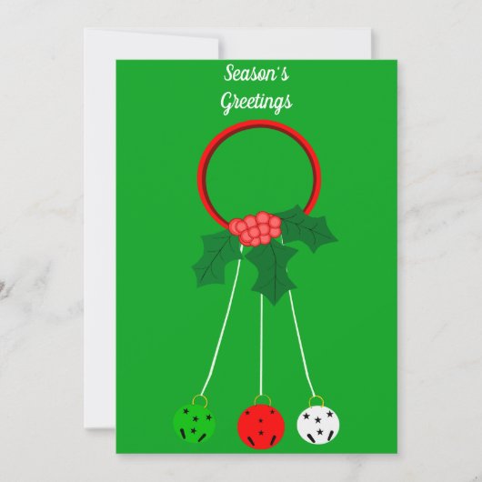 Carte Bonnes Fêtes (Devant)