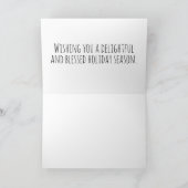 Carte Bonnes Fêtes de piano (Intérieur)