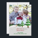 Carte Bonnes Fêtes photo Snowman<br><div class="desc">Vous voulez envoyer des cartes de Noël à vos amis et à votre famille? Il n'y a rien de mieux que de partager avec eux la photo de votre famille et de vos enfants en cette période de vacances. Tout ce que vous avez à faire est de changer cet échantillon...</div>