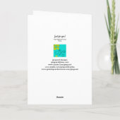 Carte Bonnes santés et bonheur de Westie du jour de St (Dos)