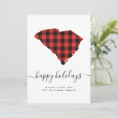 Carte BONNES VACANCES Chaleureuses De Caroline Du Sud (Debout devant)