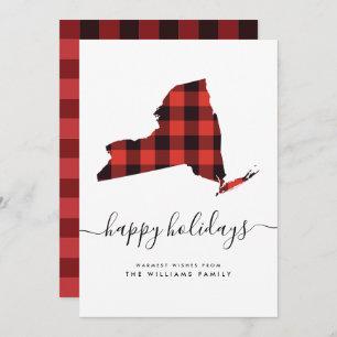 Carte BONNES VACANCES Chaleureuses De New York